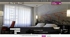 Desktop Screenshot of en.axorhoteles.com